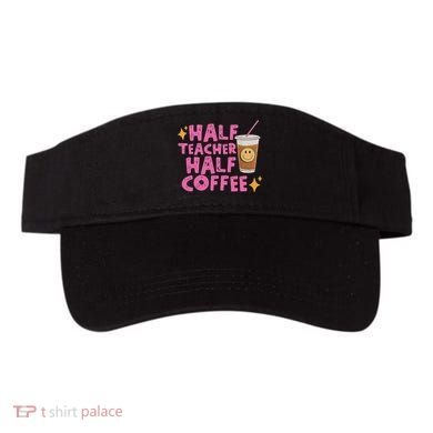 Half Teacher Half Coffee Visor