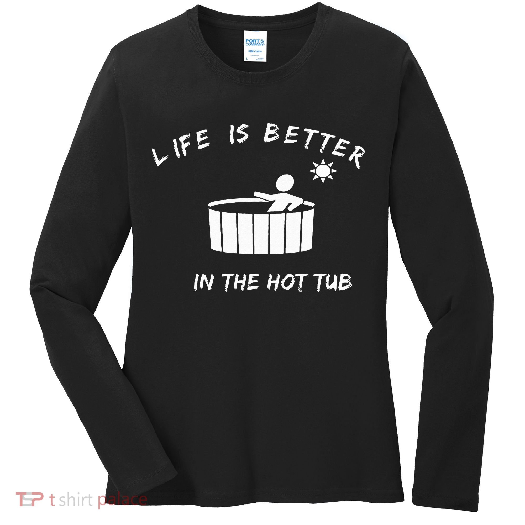 Hot Tub Women's Long Sleeve Shirt