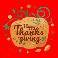Happy Thanksgiving Holiday Pumpkin Autumn Santa Hat thumb 1