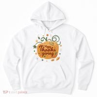 Happy Thanksgiving Holiday Pumpkin Autumn Hoodie thumb 0