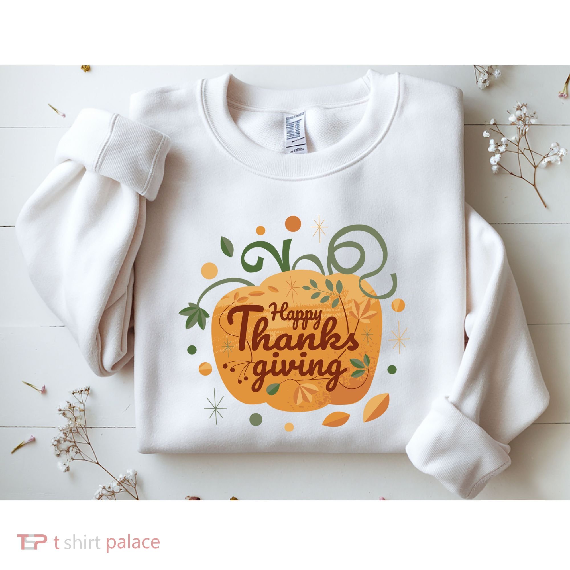 Happy Thanksgiving Holiday Pumpkin Autumn Sweatshirt