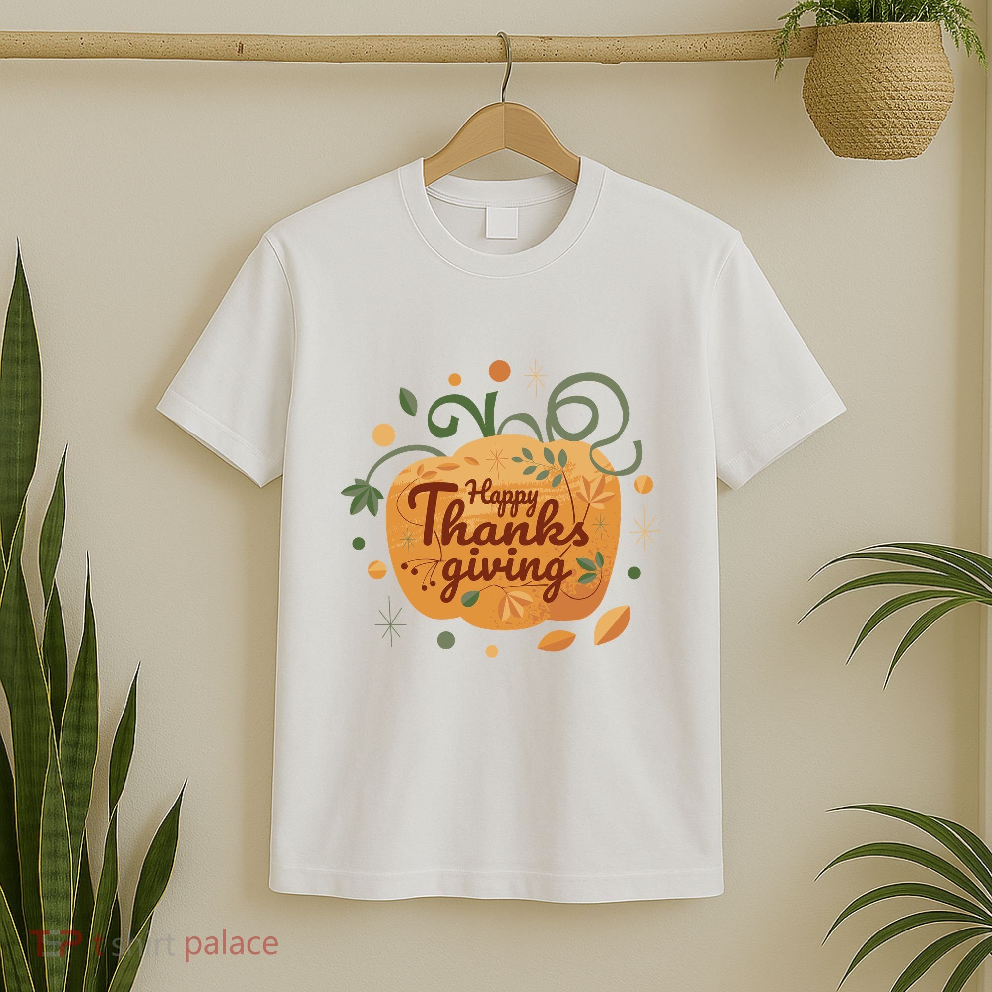 Happy Thanksgiving Holiday Pumpkin Autumn T-Shirt