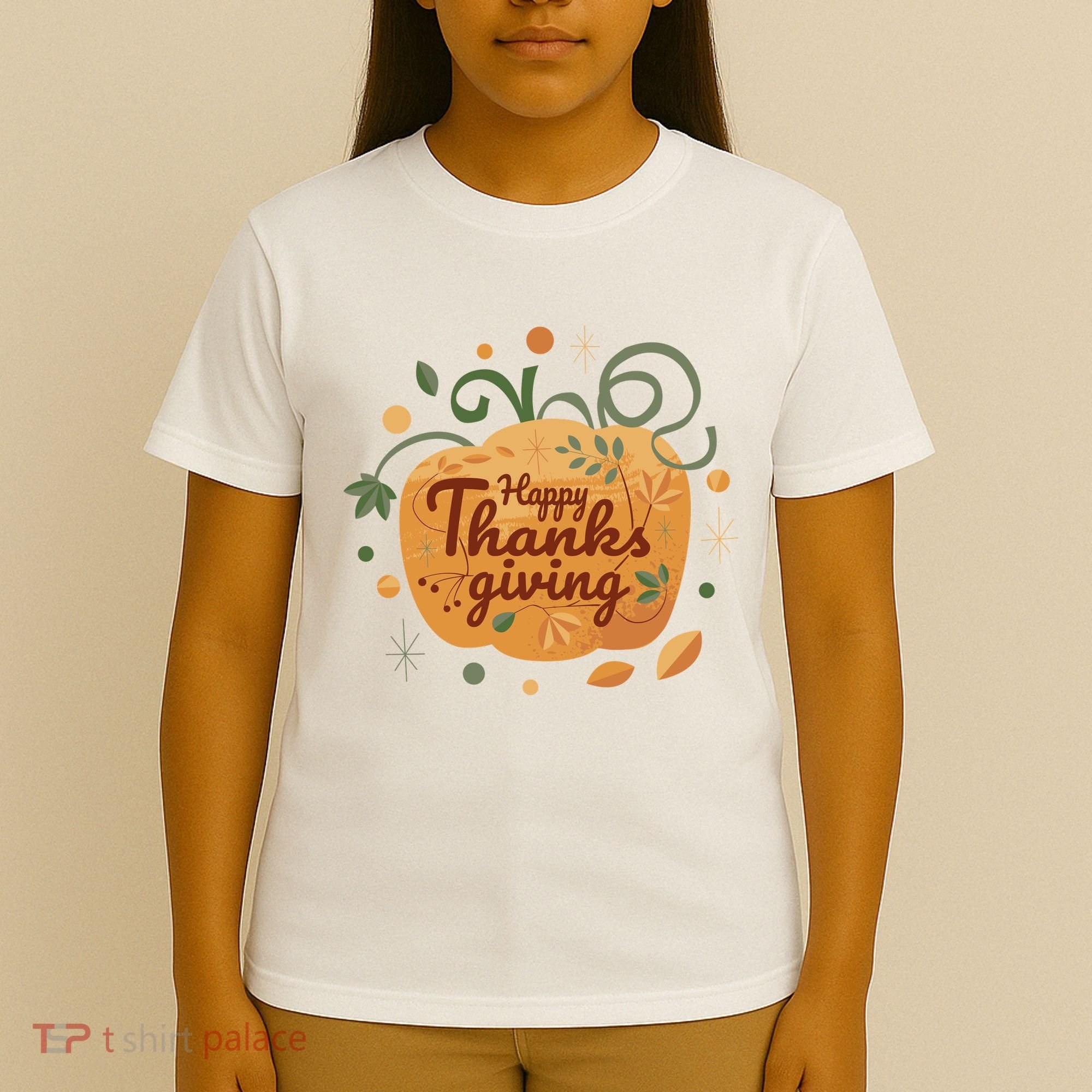 Happy Thanksgiving Holiday Pumpkin Autumn T-Shirt