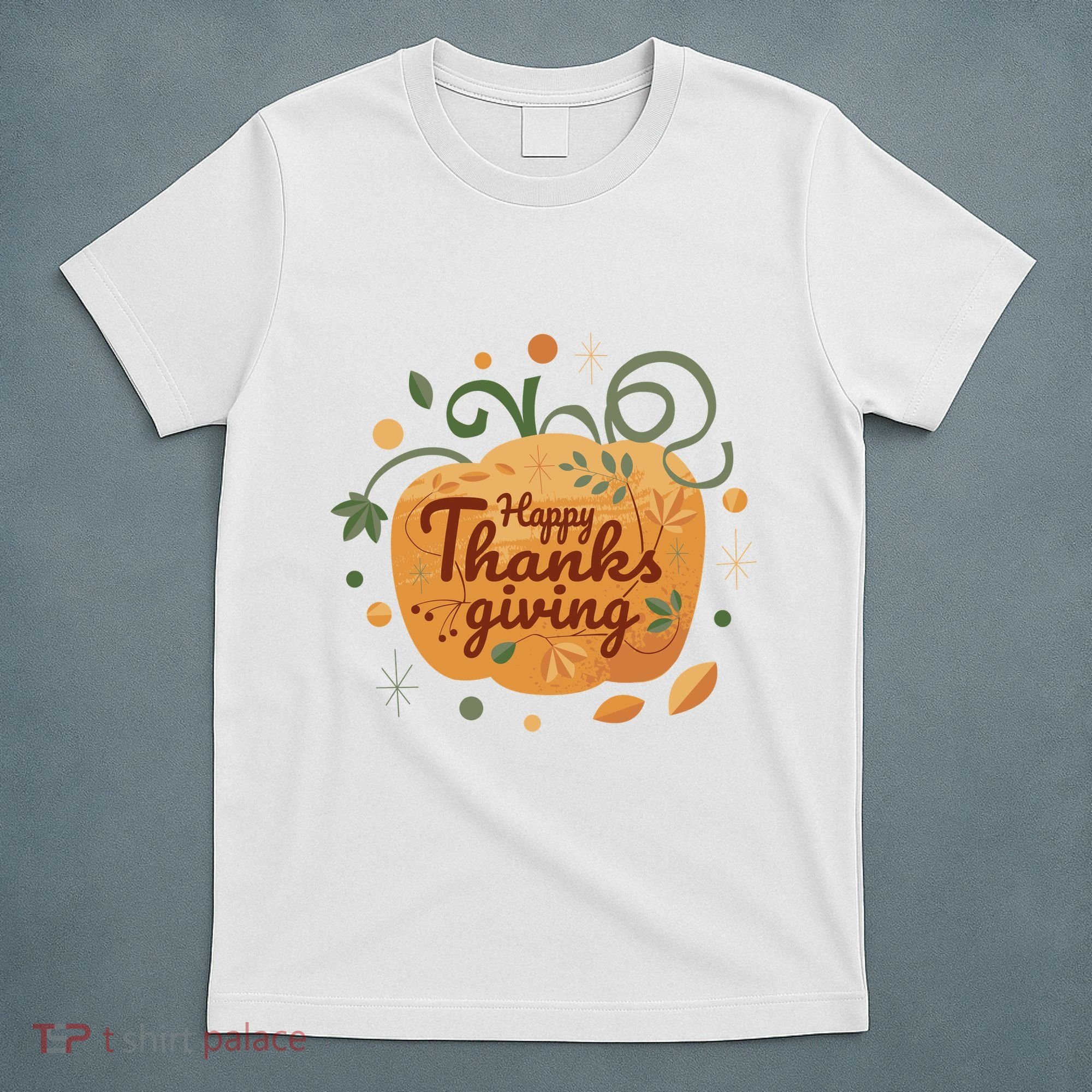 Happy Thanksgiving Holiday Pumpkin Autumn T-Shirt
