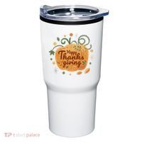 Happy Thanksgiving Holiday Pumpkin Autumn Tumbler thumb 0