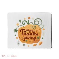 Happy Thanksgiving Holiday Pumpkin Autumn Mousepad thumb 0