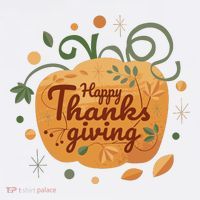 Happy Thanksgiving Holiday Pumpkin Autumn Mousepad thumb 1