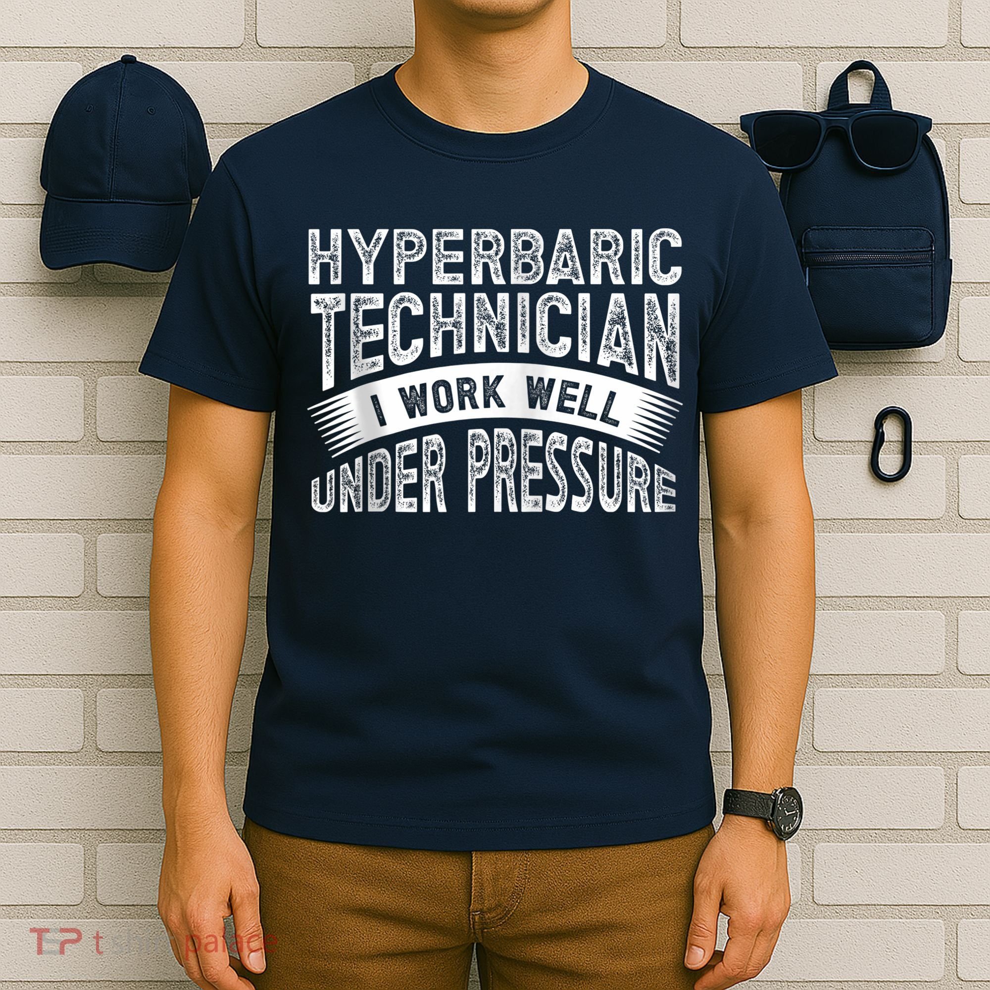 Hyperbaric Technologist Hyperbaric Technician Zip Hoodie T-Shirt