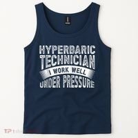 Hyperbaric Technologist Hyperbaric Technician Zip Hoodie Tank Top thumb 2