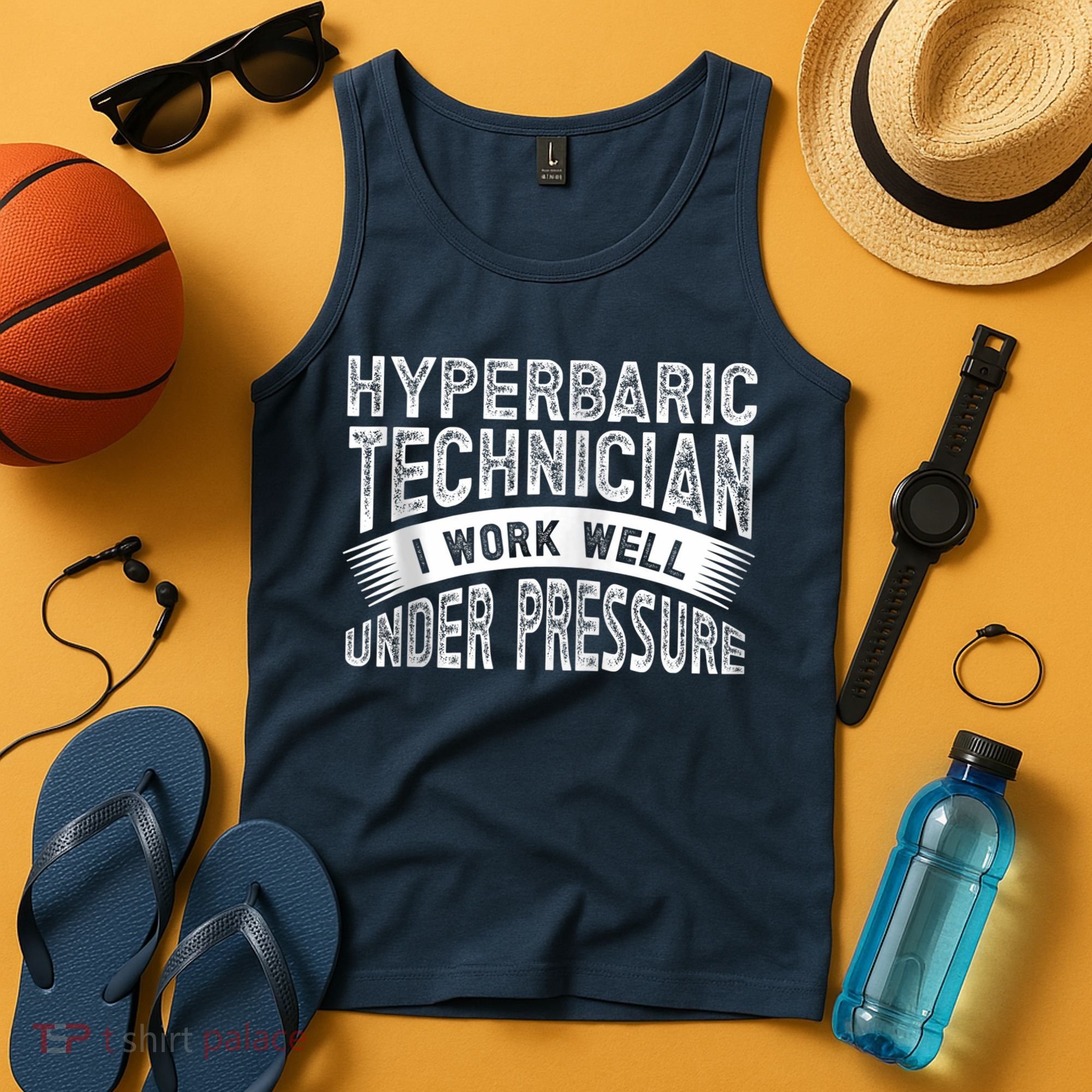 Hyperbaric Technologist Hyperbaric Technician Zip Hoodie Tank Top