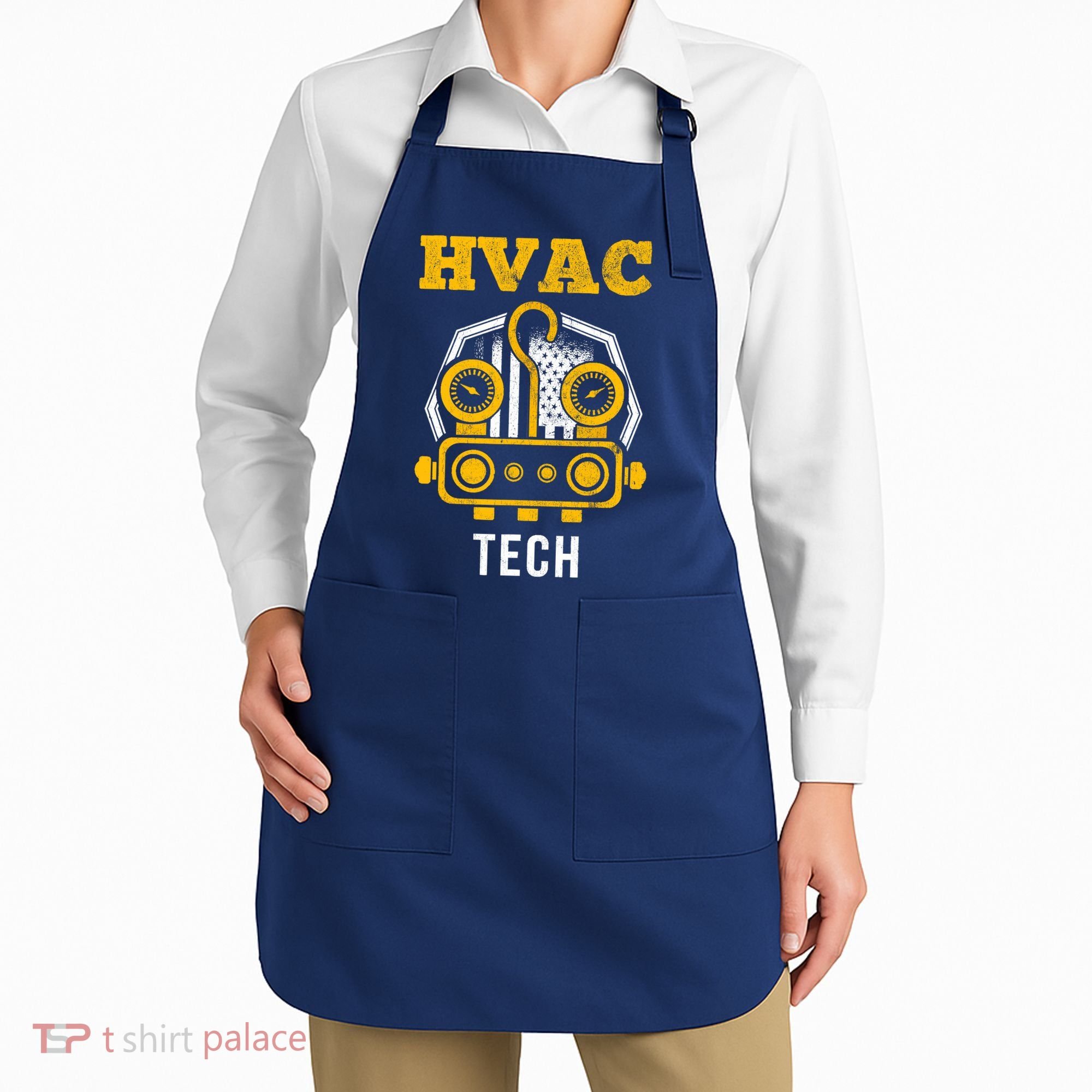 Hvac Tech Hvac Technician Ac Repairman Ac Installer Apron