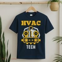 Hvac Tech Hvac Technician Ac Repairman Ac Installer T-Shirt thumb 2