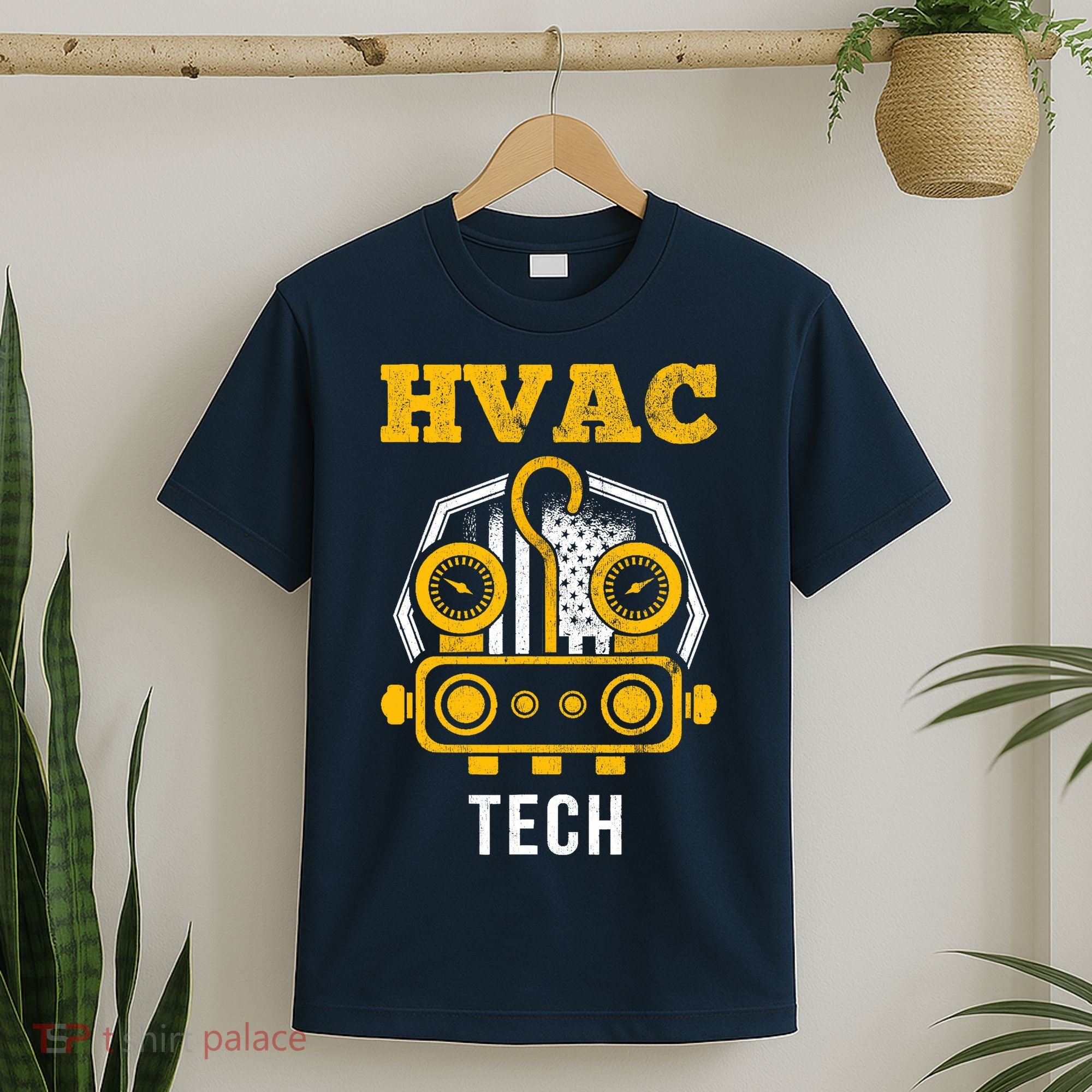 Hvac Tech Hvac Technician Ac Repairman Ac Installer T-Shirt