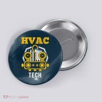 Hvac Tech Hvac Technician Ac Repairman Ac Installer Button thumb 0
