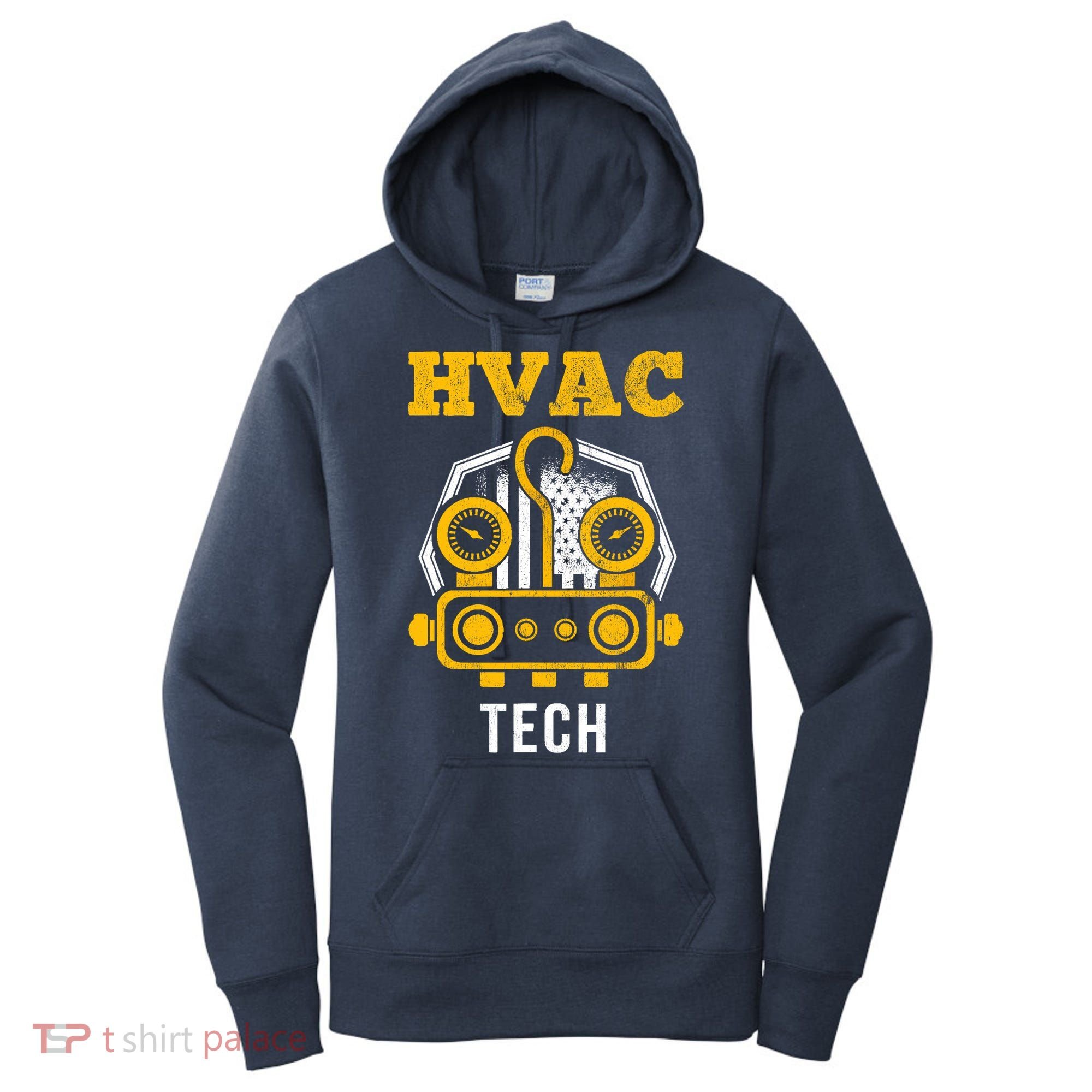 Hvac Tech Hvac Technician Ac Repairman Ac Installer Women's Hoodie