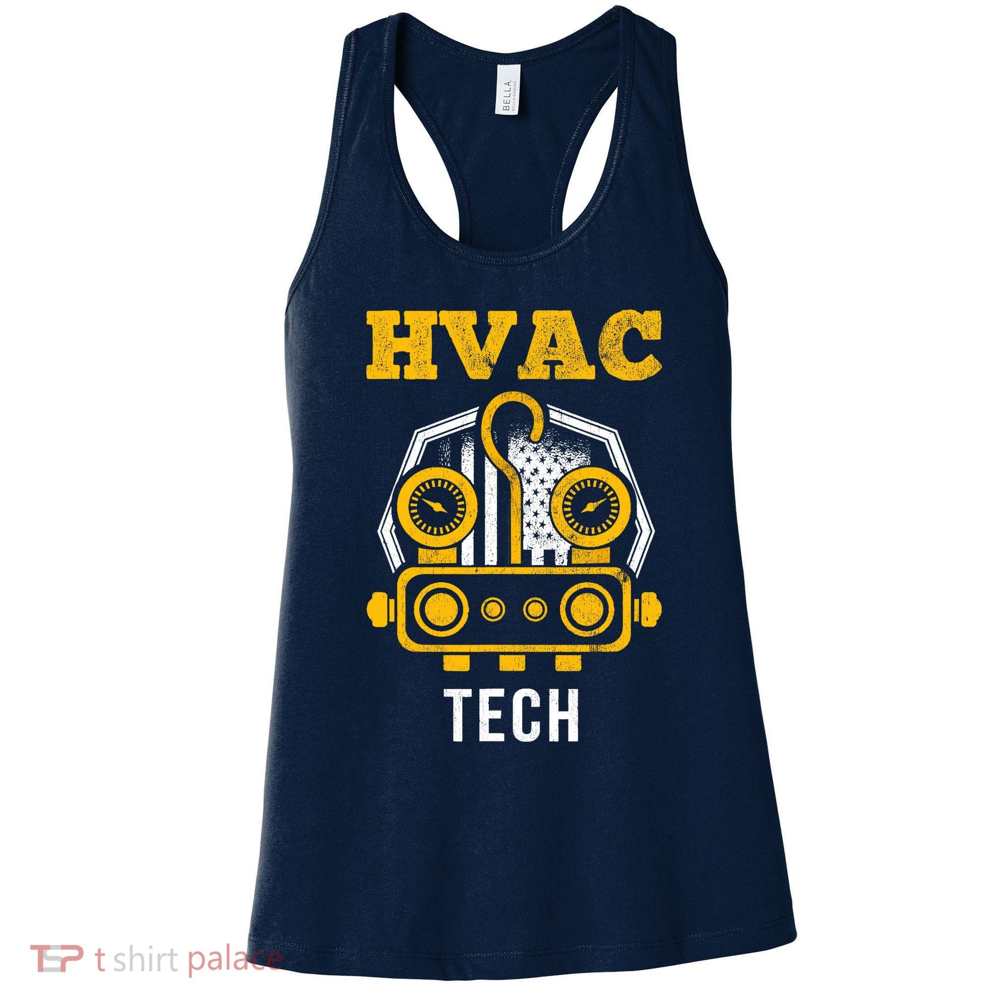 Hvac Tech Hvac Technician Ac Repairman Ac Installer Women's Tank Top
