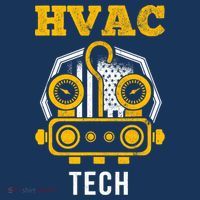 Hvac Tech Hvac Technician Ac Repairman Ac Installer Baby Bodysuit thumb 2
