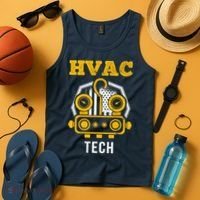 Hvac Tech Hvac Technician Ac Repairman Ac Installer Tank Top thumb 4