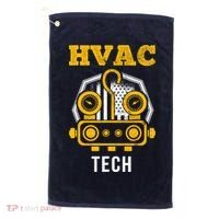 Hvac Tech Hvac Technician Ac Repairman Ac Installer Golf Towel thumb 0