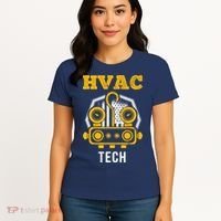 Hvac Tech Hvac Technician Ac Repairman Ac Installer Women's T-Shirt thumb 4