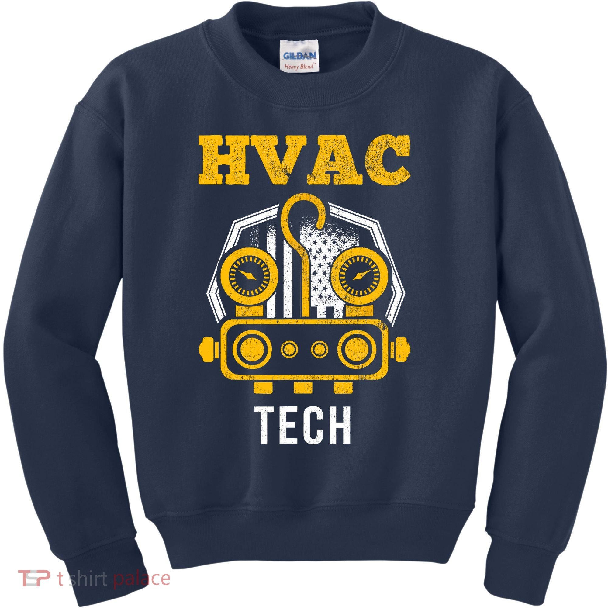 Hvac Tech Hvac Technician Ac Repairman Ac Installer Kids Sweatshirt