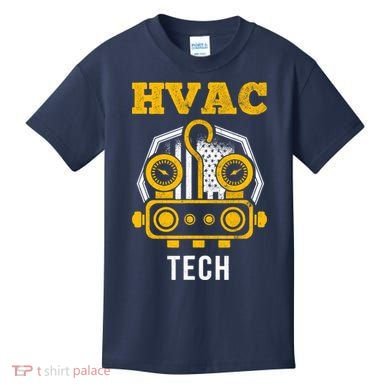 Hvac Tech Hvac Technician Ac Repairman Ac Installer Kids T-Shirt