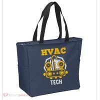 Hvac Tech Hvac Technician Ac Repairman Ac Installer Tote Bag thumb 2