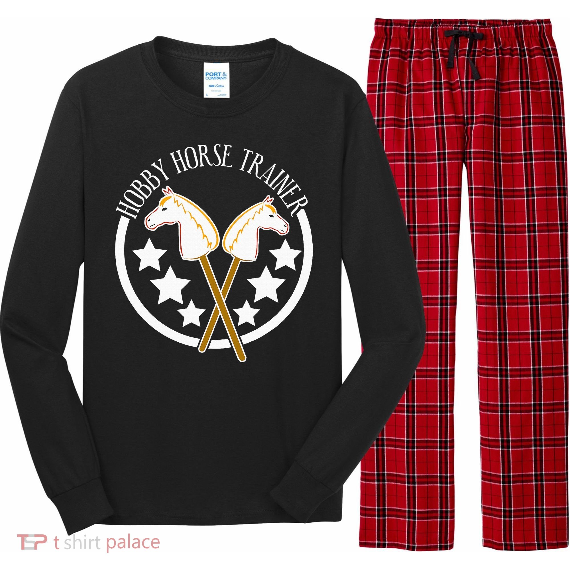 Hobbyhorse Trainer Hobby Horse Long Sleeve Pajama Set