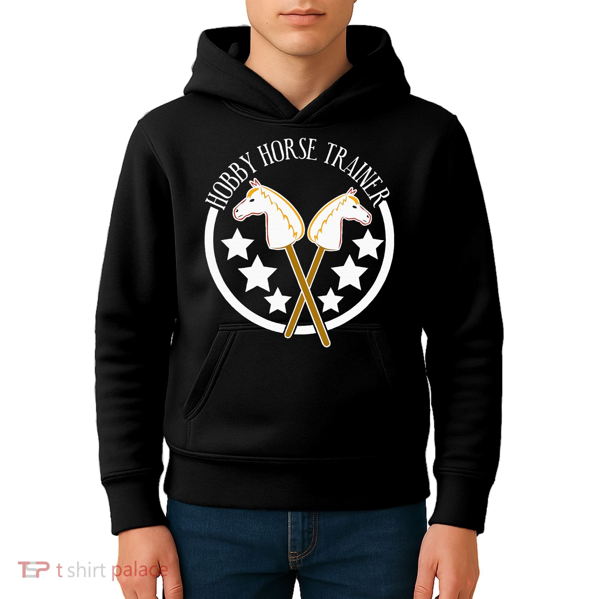 Hobbyhorse Trainer Hobby Horse Kids Hoodie