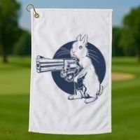 Hare Trigger Golf Towel thumb 1
