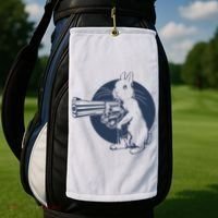 Hare Trigger Golf Towel thumb 2