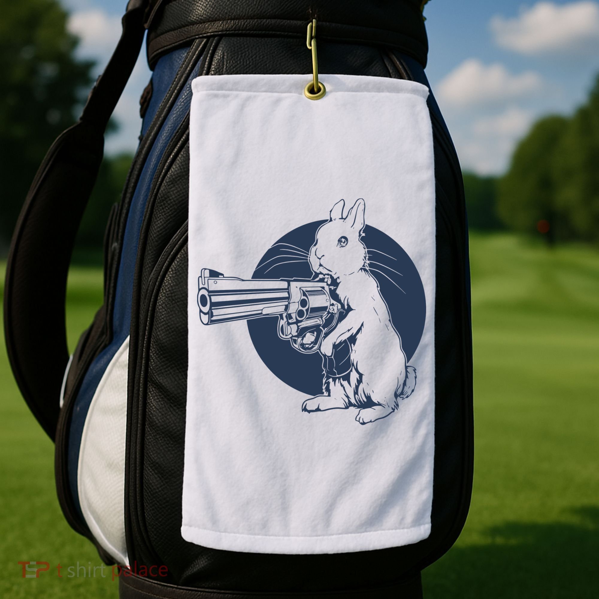 Hare Trigger Golf Towel