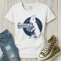 Hare Trigger Women's T-Shirt thumb 3