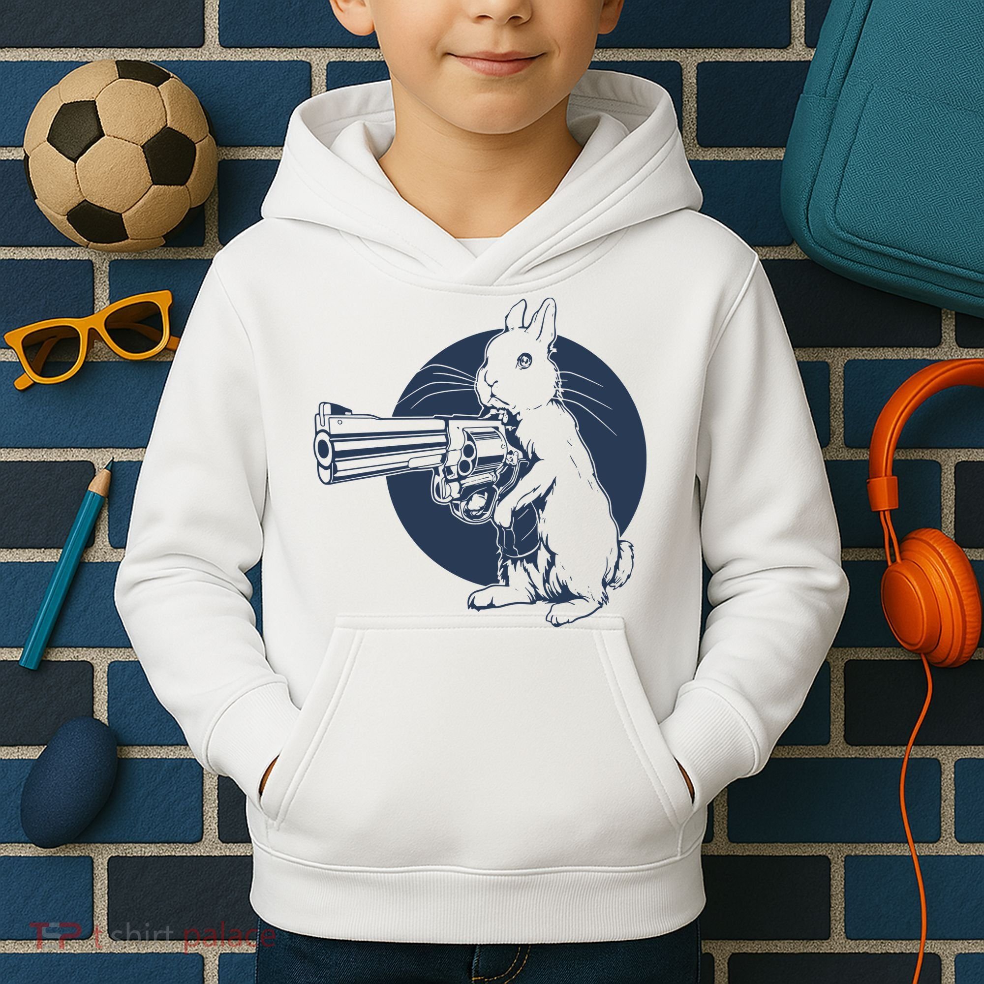 Hare Trigger Kids Hoodie
