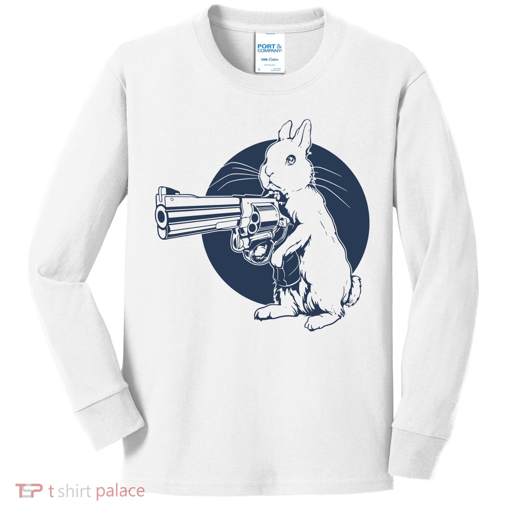 Hare Trigger Kids Long Sleeve Shirt
