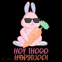 Hey There Hop Stuff Cute Bunny Tote Bag thumb 4