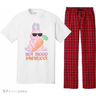 Hey There Hop Stuff Cute Bunny Pajama Set