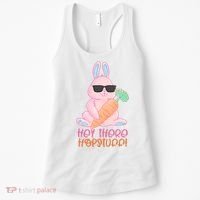 Hey There Hop Stuff Cute Bunny Women's Tank Top thumb 0