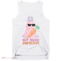 Hey There Hop Stuff Cute Bunny Tank Top thumb 0