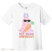 Hey There Hop Stuff Cute Bunny Toddler T-Shirt thumb 0