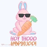 Hey There Hop Stuff Cute Bunny Toddler T-Shirt thumb 4