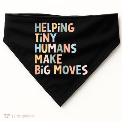 Helping Tiny Humans Make Big Moves USA-Made Doggie Bandana