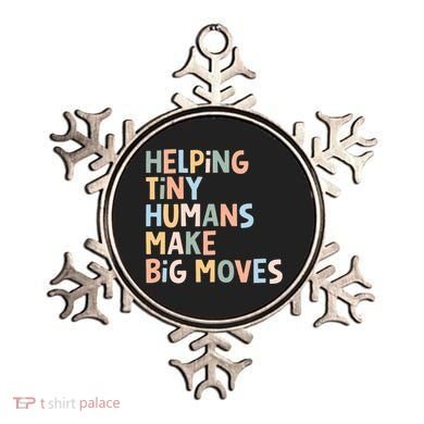 Helping Tiny Humans Make Big Moves Ornament