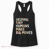 Helping Tiny Humans Make Big Moves Women's Tank Top thumb 0