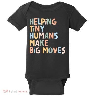 Helping Tiny Humans Make Big Moves Baby Bodysuit