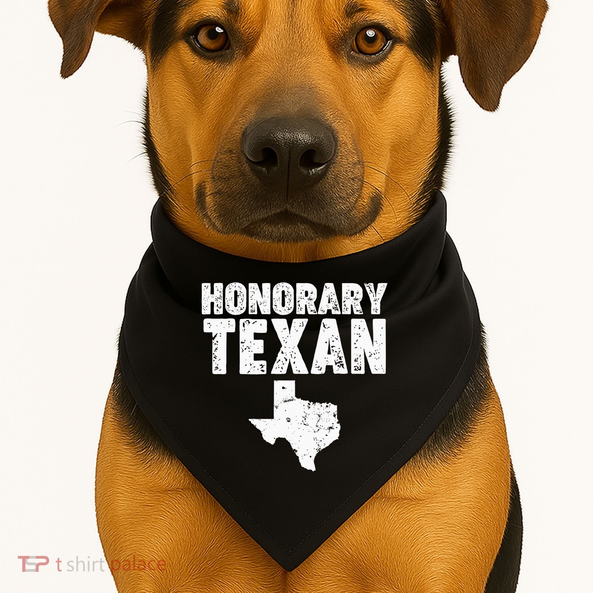 Honorary Texan USA-Made Doggie Bandana