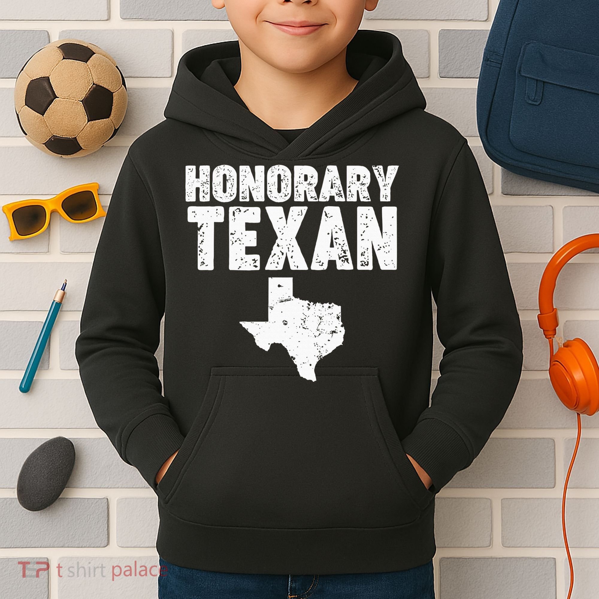 Honorary Texan Kids Hoodie