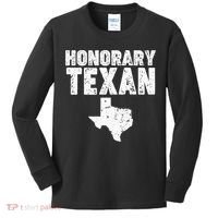 Honorary Texan Kids Long Sleeve Shirt thumb 0