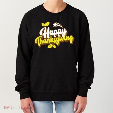 Happy Thanksgiving Holiday Cute Women's Sweatshirt