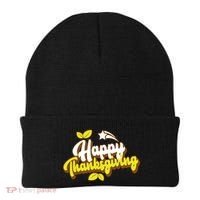 Happy Thanksgiving Holiday Cute Beanie thumb 0